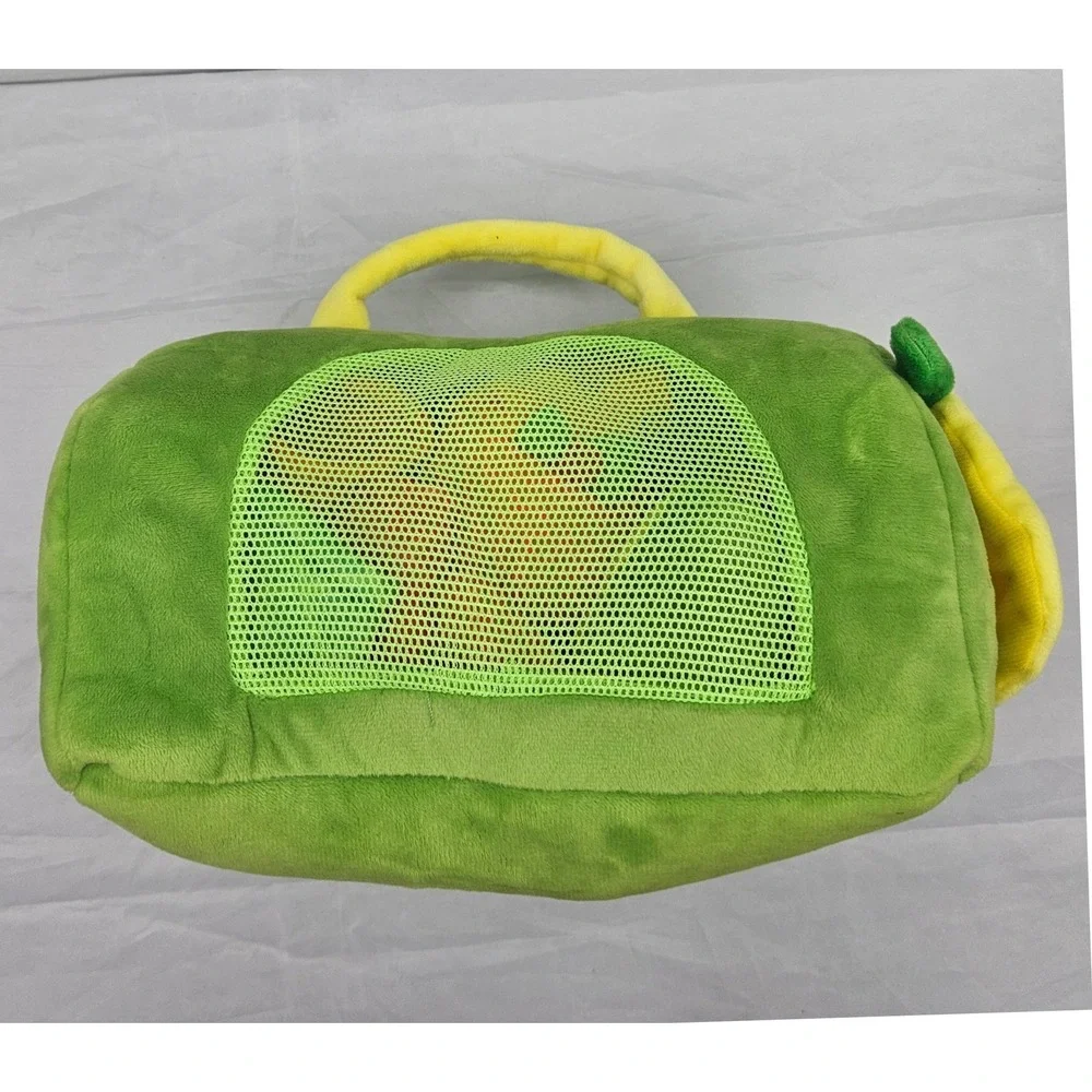 hahaland Caterpillar 17pc Fruit and Vegetable Sorting Plush Play Food Set PL020D